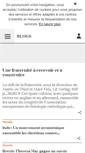 Mobile Screenshot of blogs.la-croix.com