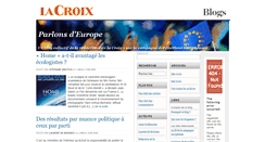 Desktop Screenshot of elections-europeennes.blogs.la-croix.com
