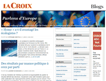 Tablet Screenshot of elections-europeennes.blogs.la-croix.com