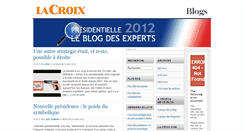 Desktop Screenshot of election-presidentielle.blogs.la-croix.com